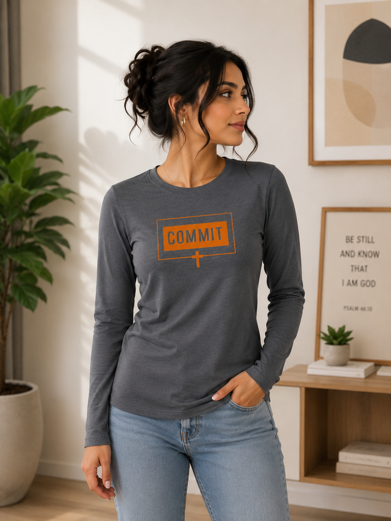 Commit - Ladies' Long Sleeve Shirt