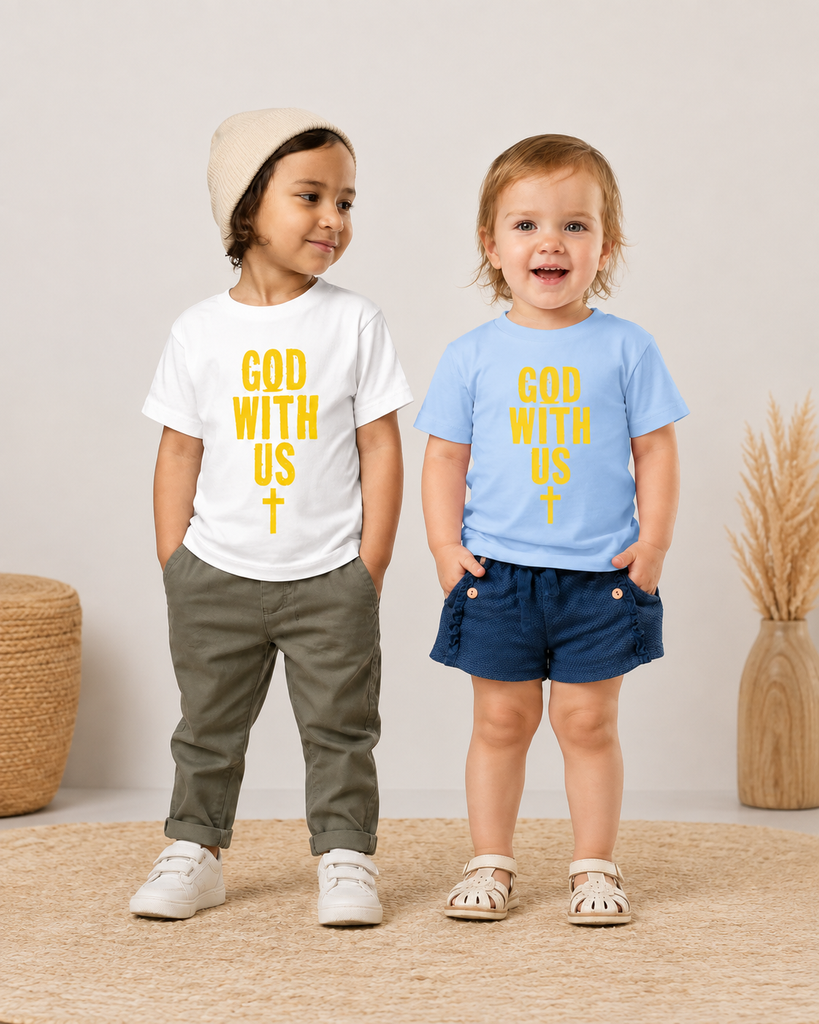 God With Us - Toddler Short Sleeve T-Shirt