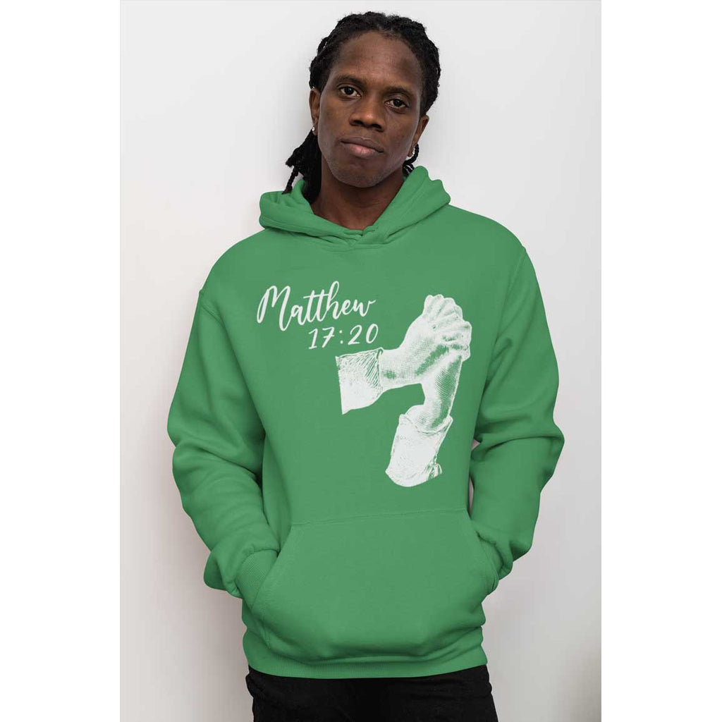 Matthew 17:20 - Men's Pullover Hoodie