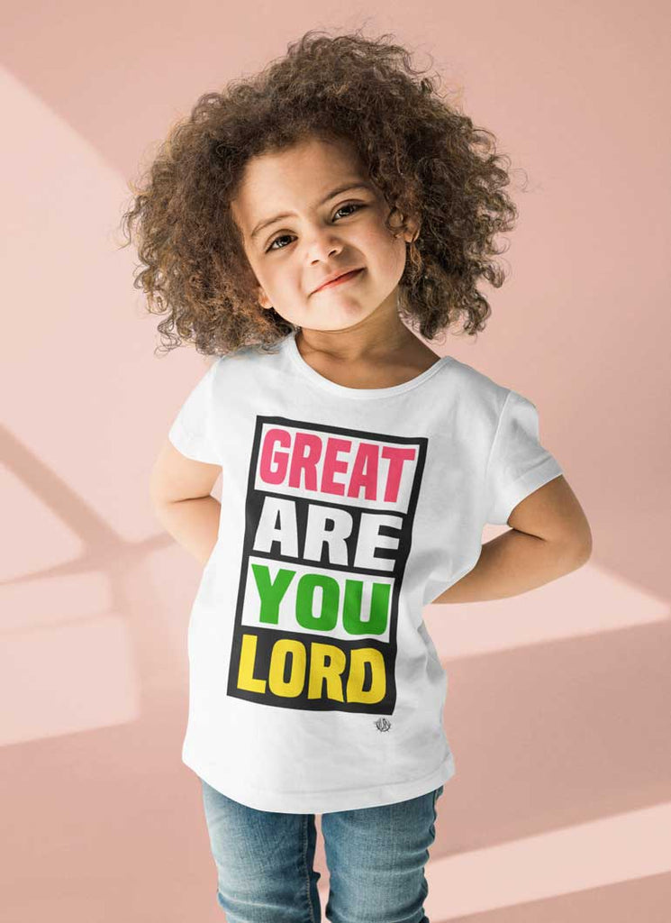 Great Are You Lord - Toddler Jersey T-Shirt