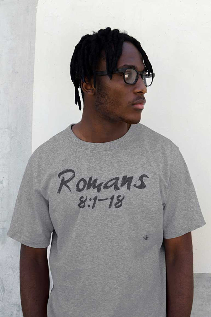 Romans 8:1-18 - Men's T-Shirt