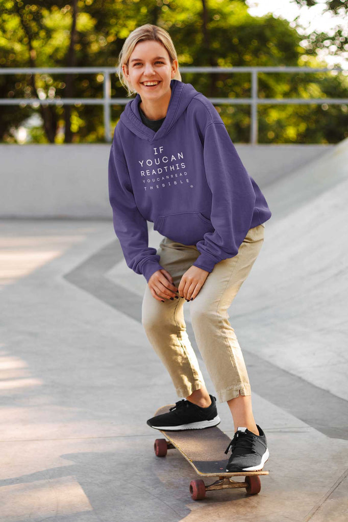 If You Can Read This -  Ladies' Pullover Hoodie