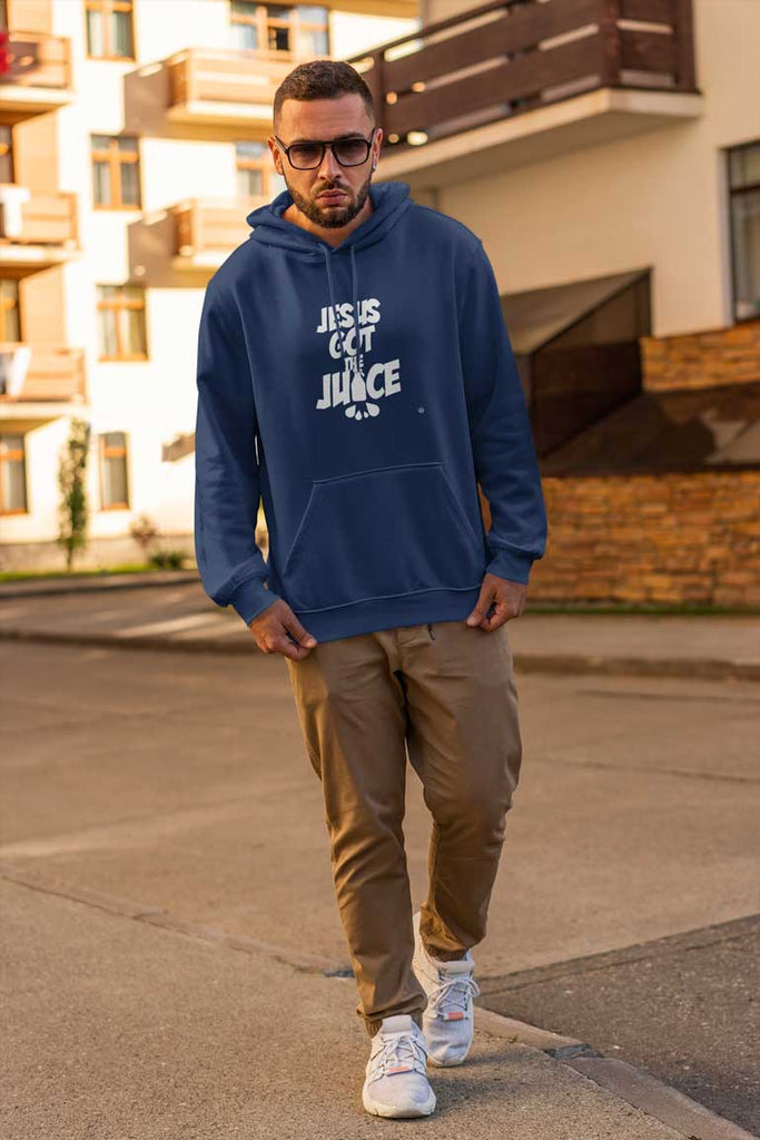 Jesus Got The Juice - Men's Pullover Hoodie