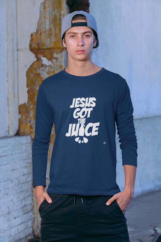 Jesus Got The Juice - Men's Long Sleeve Shirt