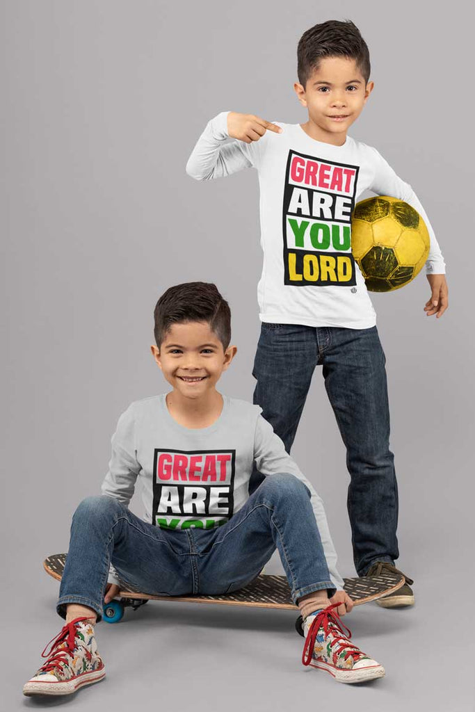 Great Are You Lord - Youth Long Sleeve Shirt