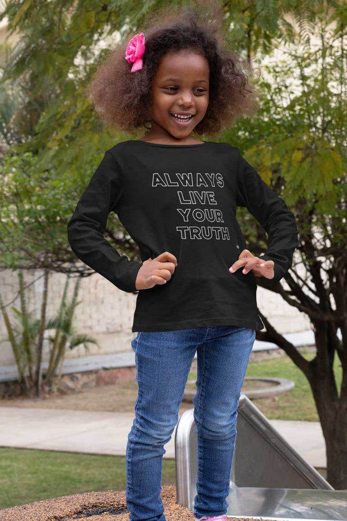 Always Live Your Truth - Youth Long Sleeve Shirt