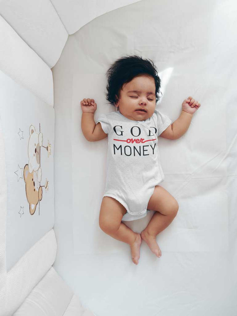 God Over Money - Baby Onesie