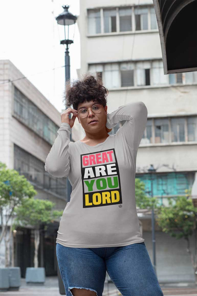 Great Are You Lord - Ladies' Long Sleeve Shirt