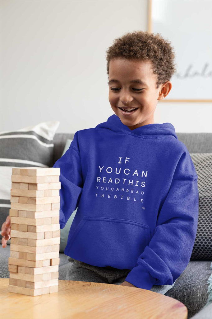 If You Can Read This - Youth Pullover Hoodie