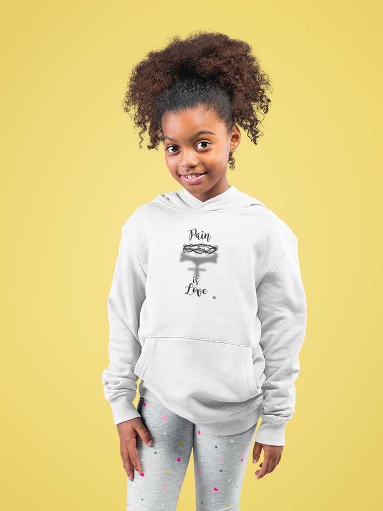 Pain Is Love - Youth Pullover Hoodie