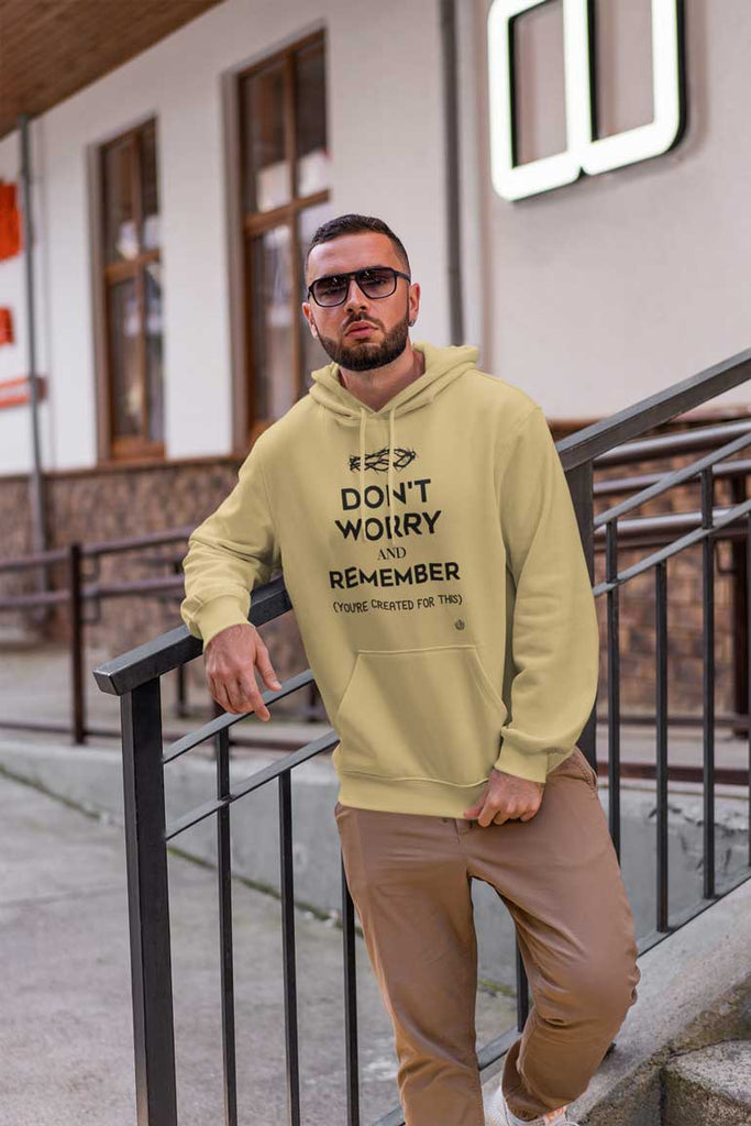 Don't Worry, Remember - Men's Pullover Hoodie