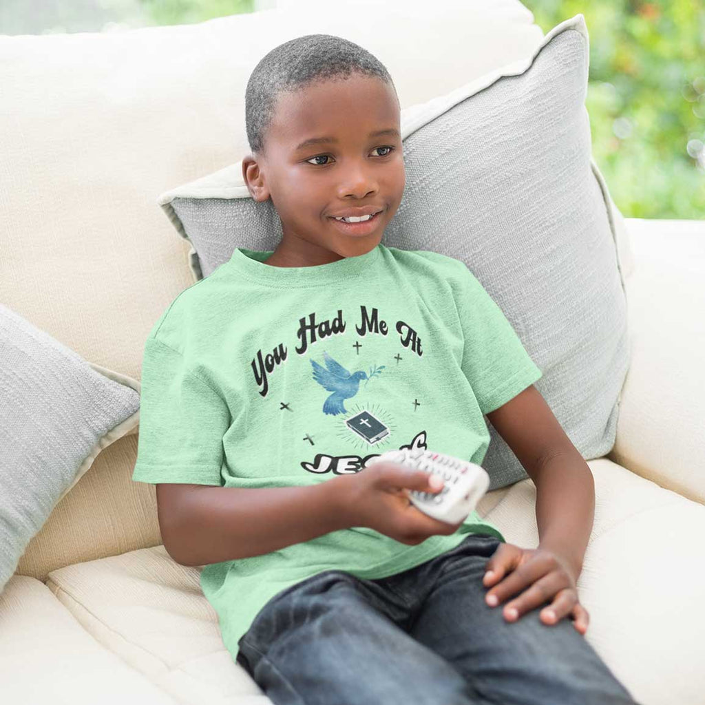 You Had Me At Jesus - Youth T-Shirt