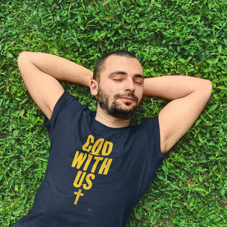 God With Us - Men's T-Shirt