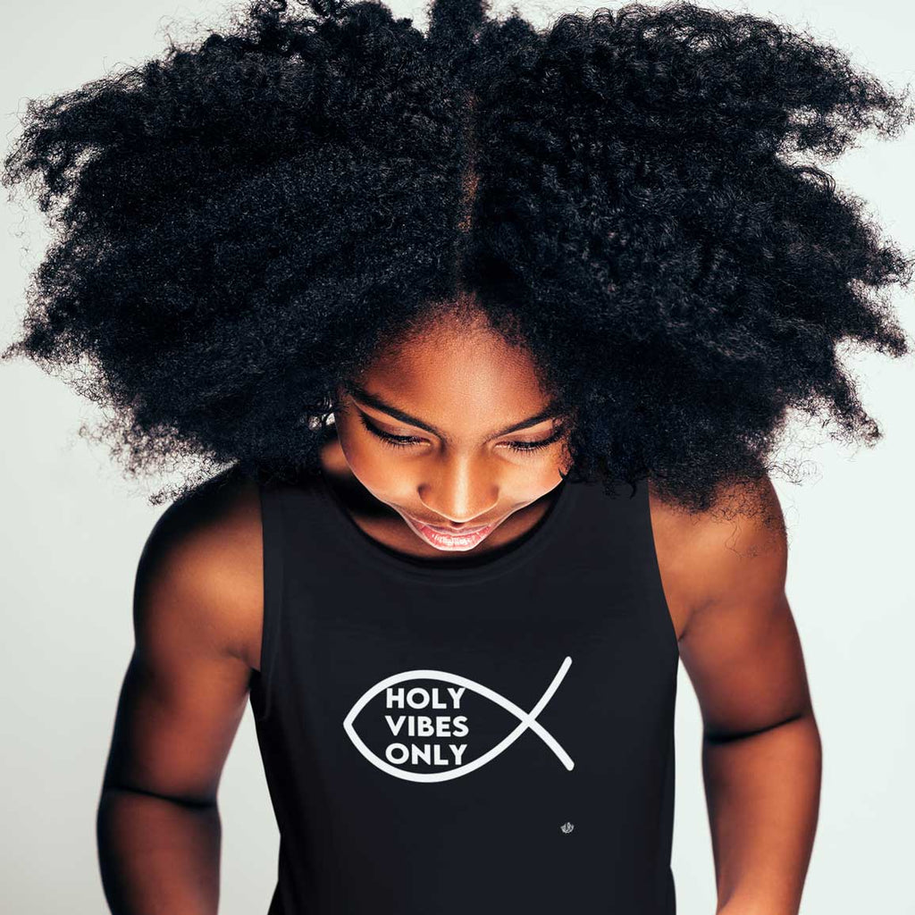 Holy Vibes Only - Youth Jersey Tank